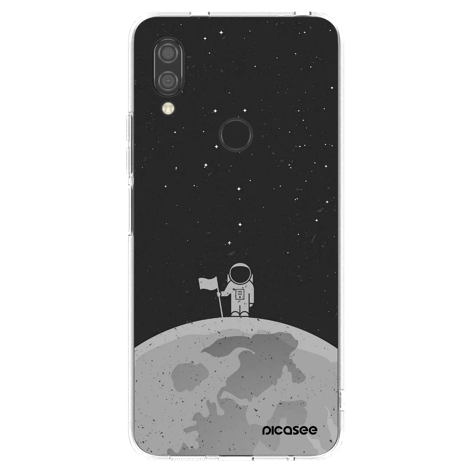 Picasee διαφανής θήκη σιλικόνης Xiaomi Redmi 7 - Astronaut