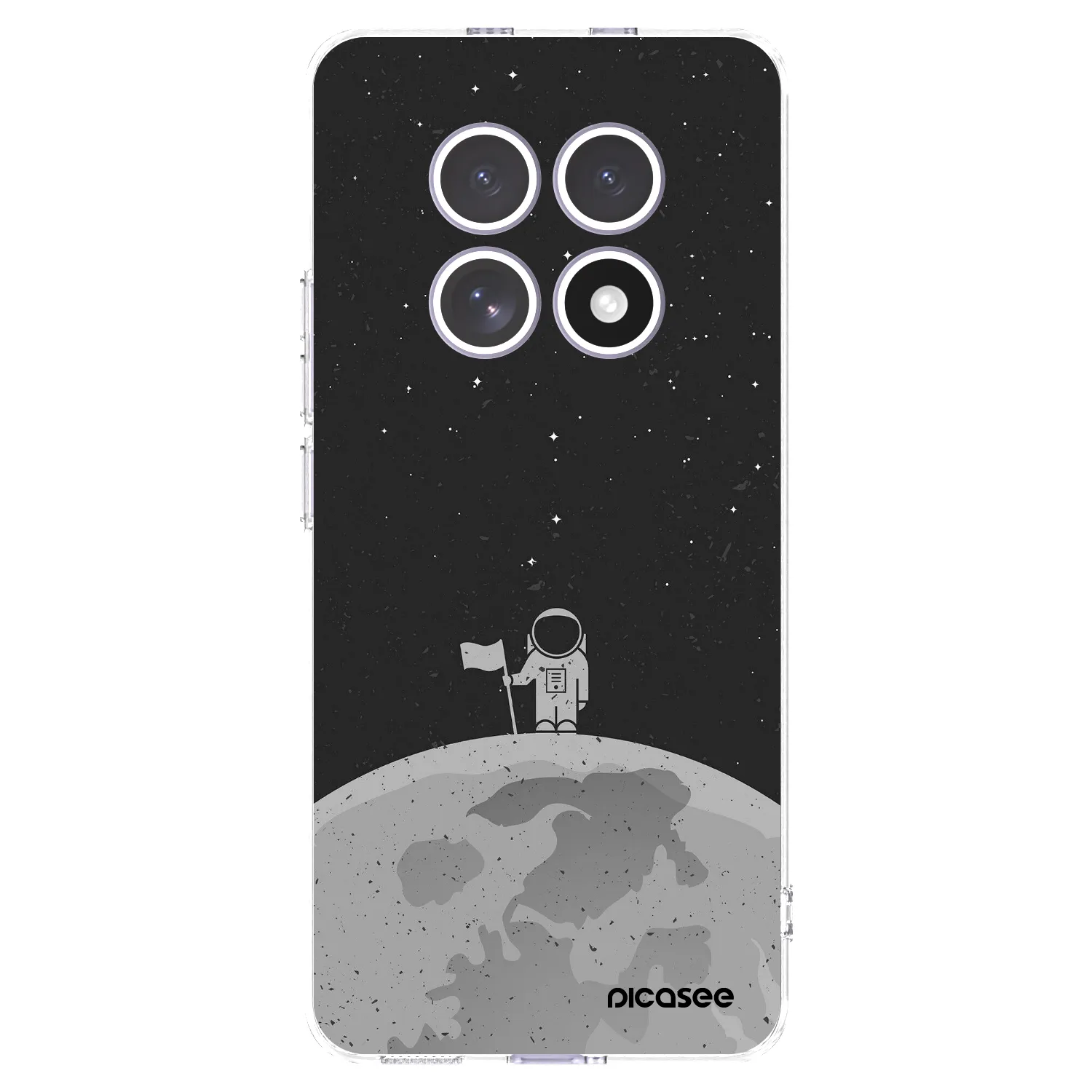 Picasee διαφανής θήκη σιλικόνης Xiaomi Redmi Note 15 - Astronaut