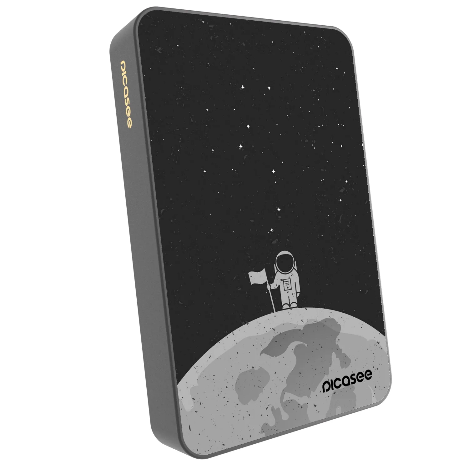 Picasee Powerbank με MagSafe 10 000 mAh Γκρί - Astronaut