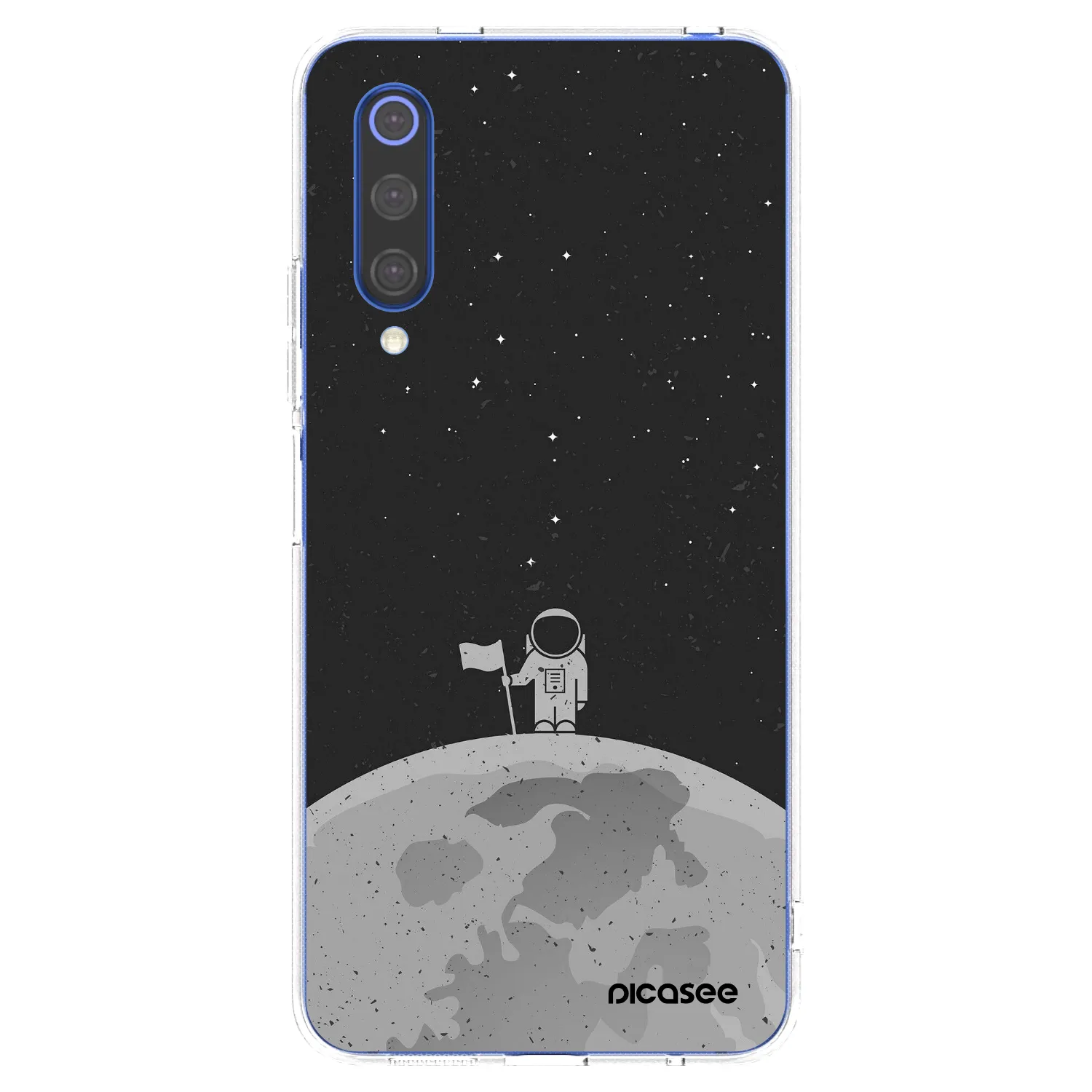 Picasee διαφανής θήκη σιλικόνης Xiaomi Mi 9 SE - Astronaut