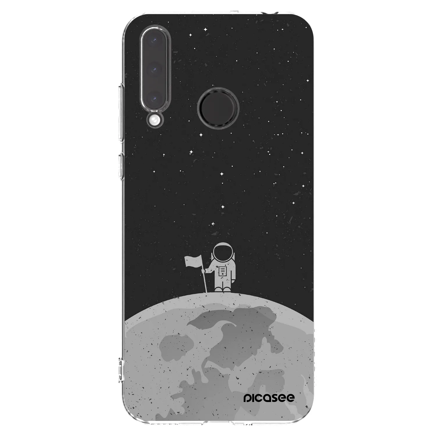 Picasee διαφανής θήκη σιλικόνης Honor 20 Lite - Astronaut