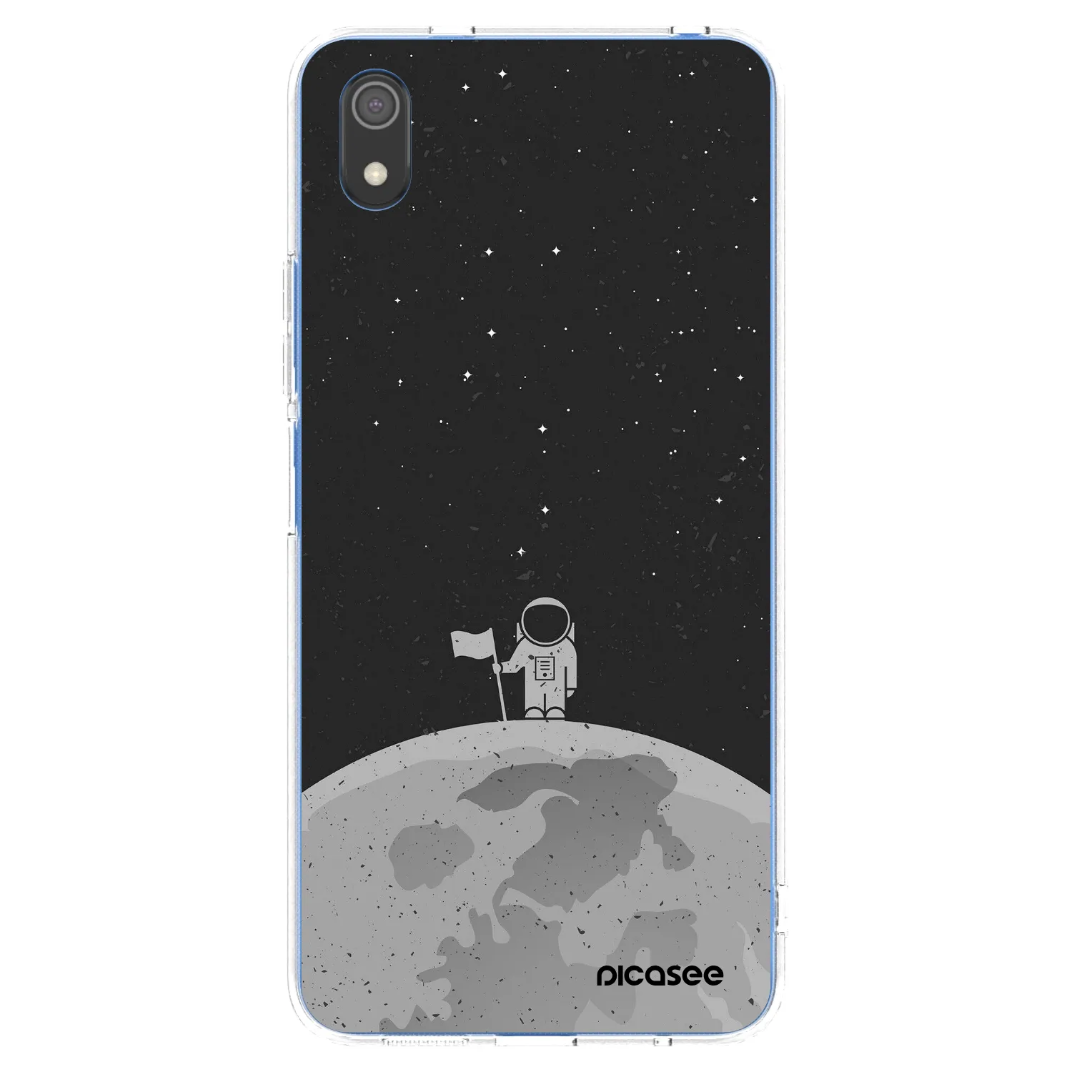 Picasee διαφανής θήκη σιλικόνης Xiaomi Redmi 7A - Astronaut