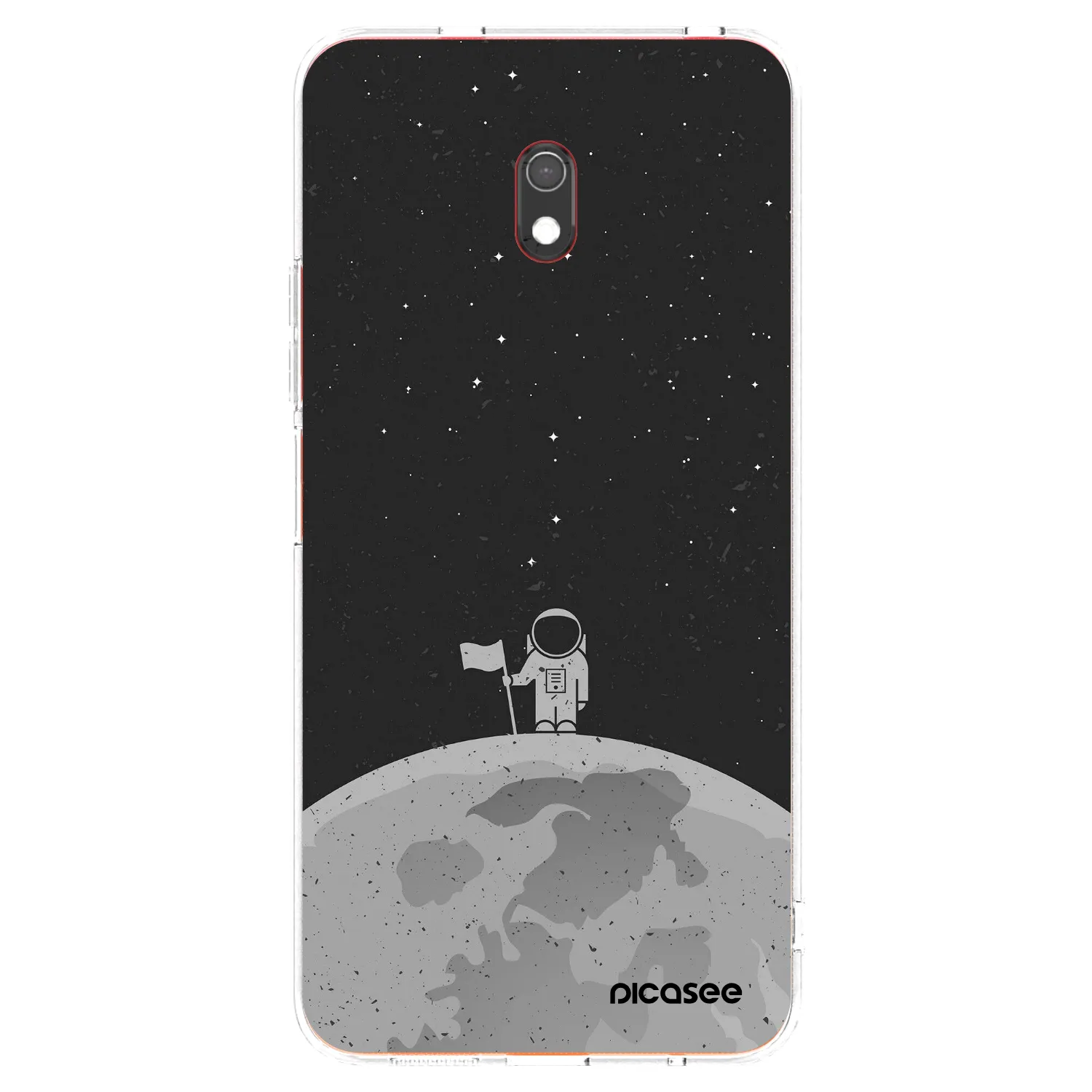 Picasee διαφανής θήκη σιλικόνης Xiaomi Redmi 8A - Astronaut