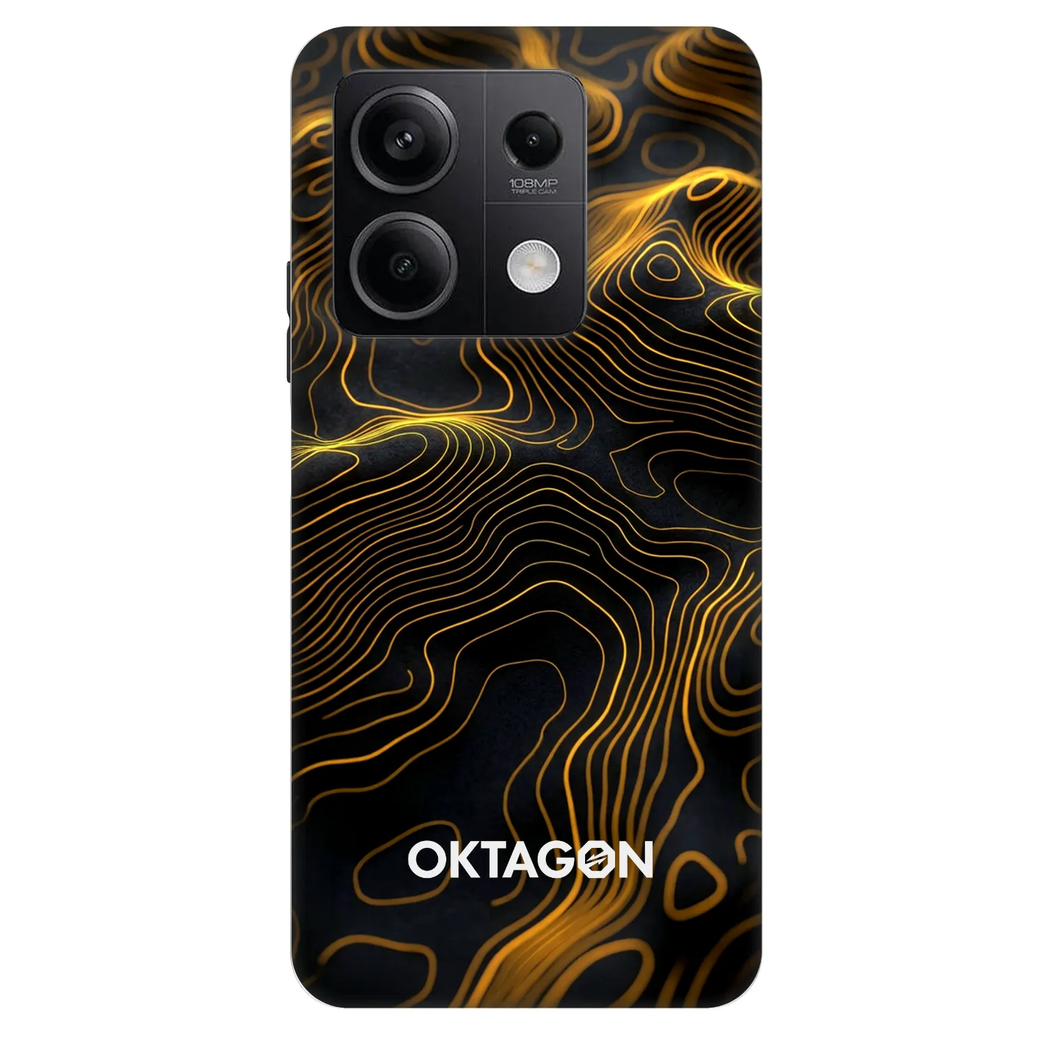Picasee Fashion Case για Xiaomi Redmi Note 13 5G - OKTAGON - Fightflow Abstract