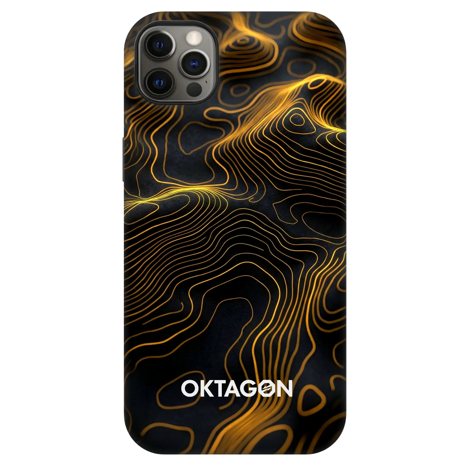 Picasee Fashion Case MagSafe για Apple iPhone 12 Pro Max - OKTAGON - Fightflow Abstract