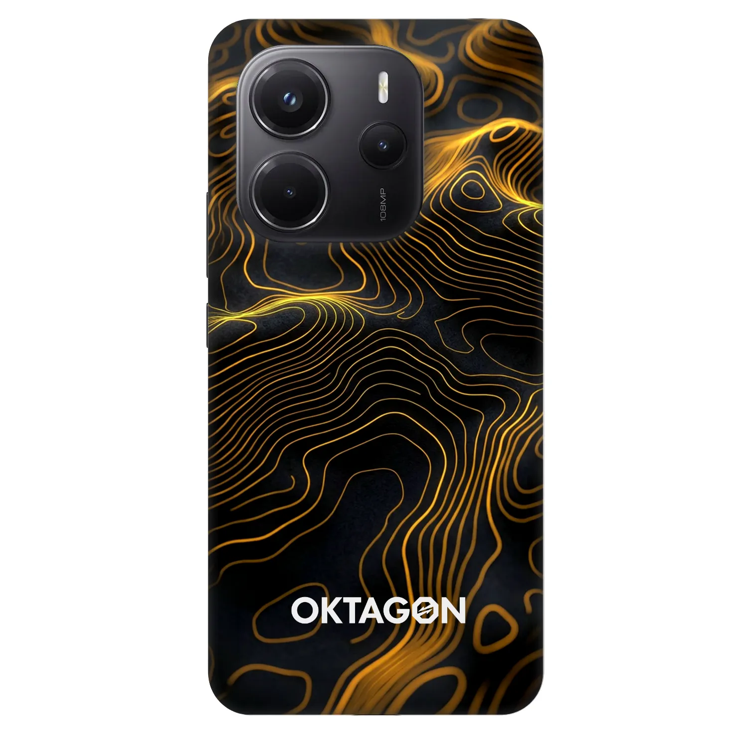 Picasee Fashion Case για Xiaomi Redmi Note 14 4G - OKTAGON - Fightflow Abstract