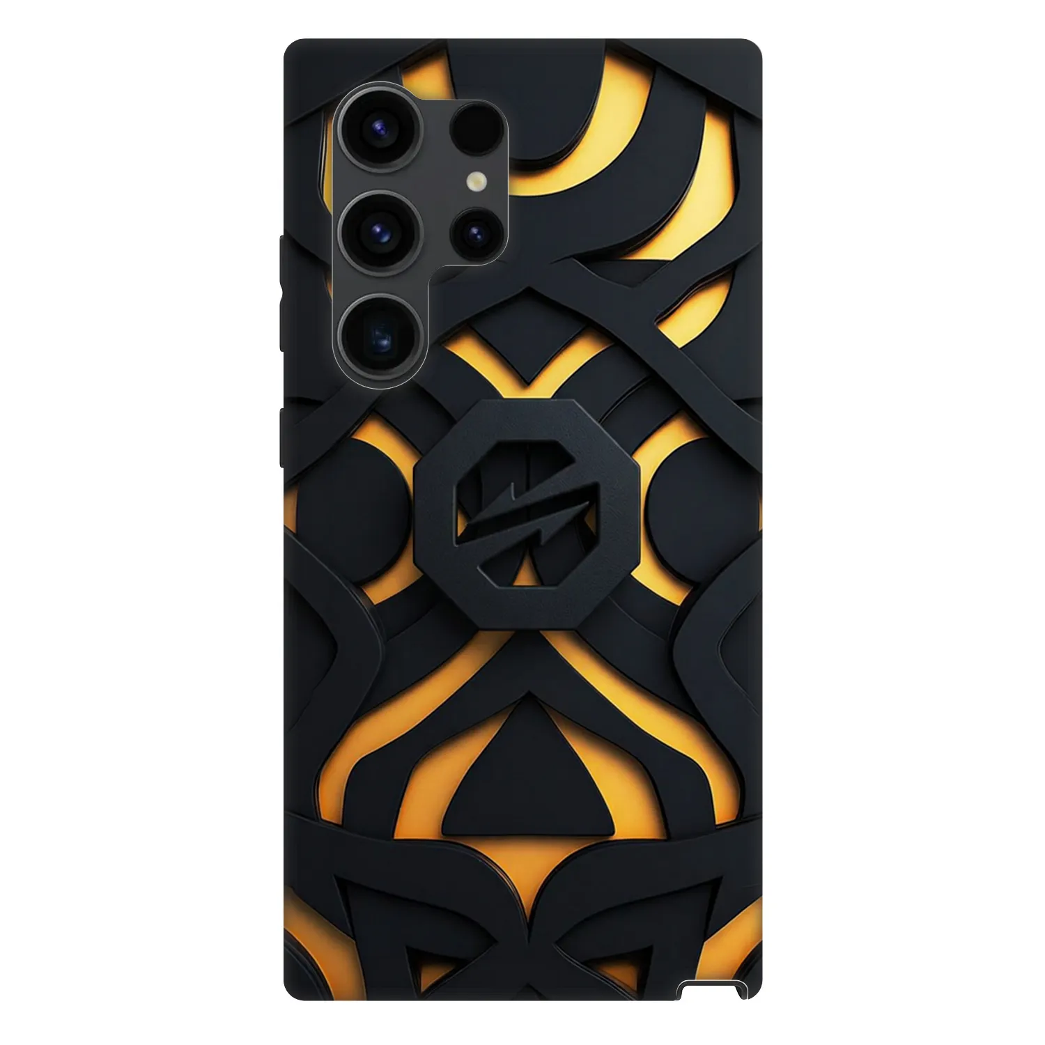Picasee Fashion Case PowerShare pro Samsung Galaxy S24 Ultra S928B 5G - OKTAGON - Impact Abstract