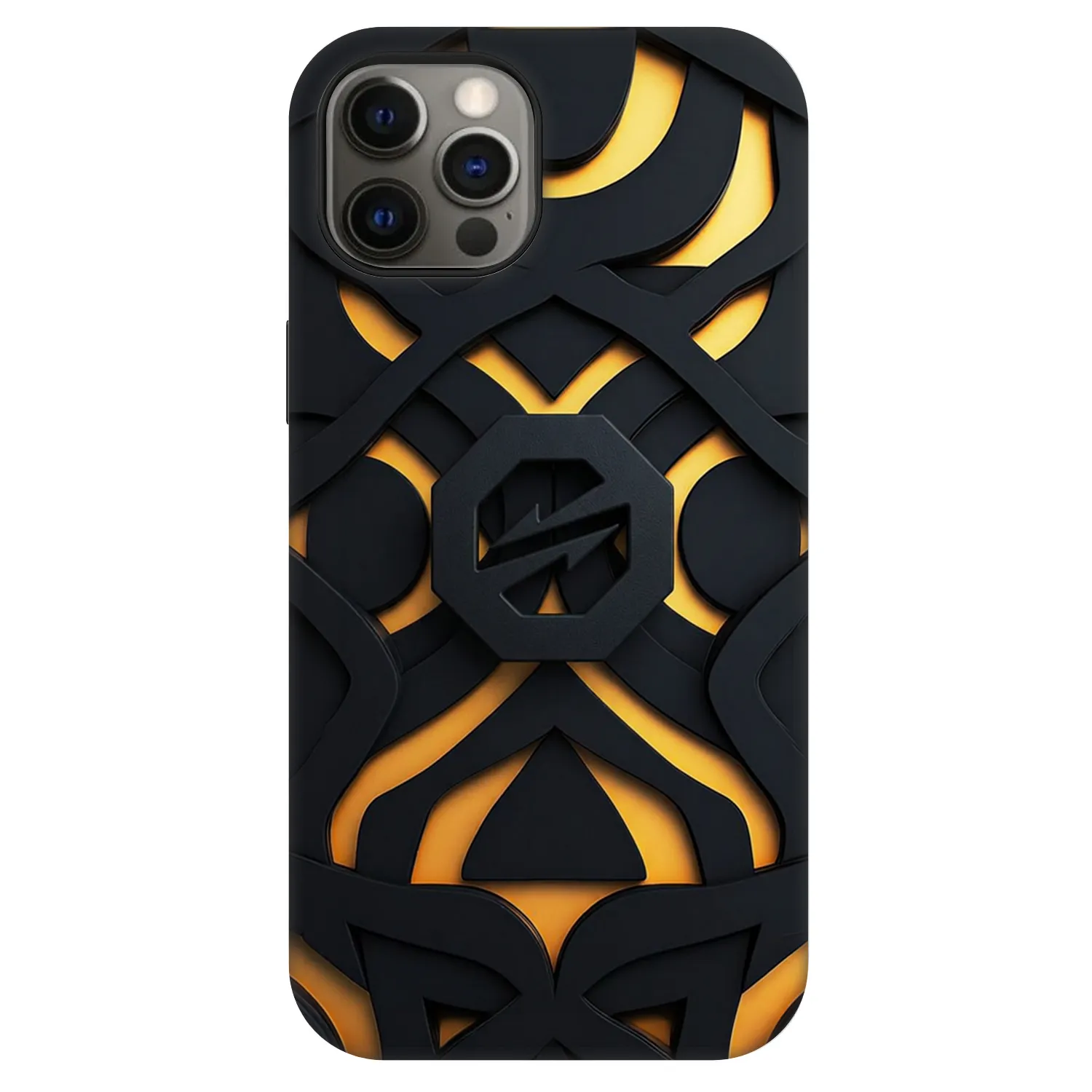 Picasee Fashion Case MagSafe για Apple iPhone 12 Pro - OKTAGON - Impact Abstract