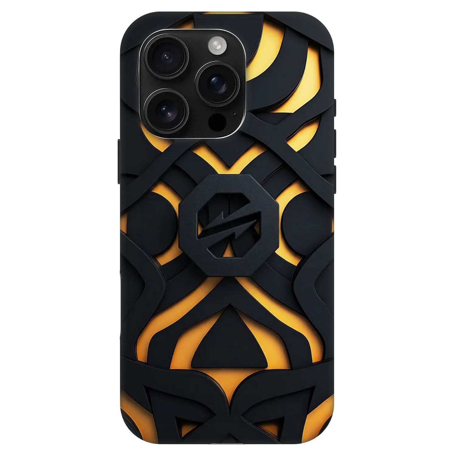 Picasee Fashion Case MagSafe για Apple iPhone 16 Pro - OKTAGON - Impact Abstract