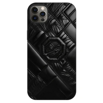 Θήκη για Apple iPhone 12 Pro Max - OKTAGON - Puffer Blackout