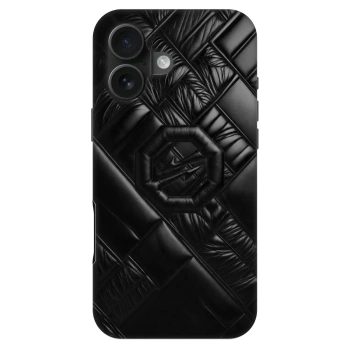 Θήκη για Apple iPhone 16 - OKTAGON - Puffer Blackout
