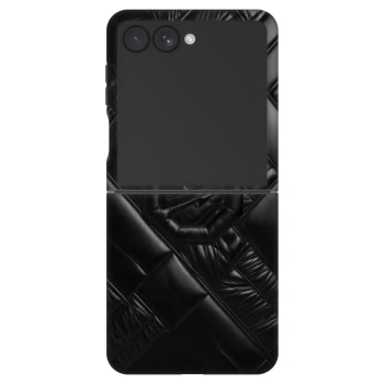 Θήκη για Samsung Galaxy Z Flip7 5G - OKTAGON - Puffer Blackout