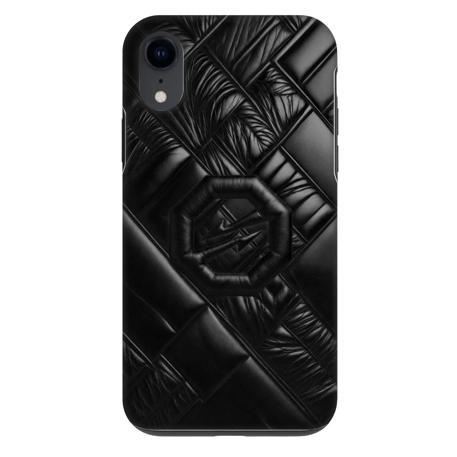 Picasee Fashion Case για Apple iPhone XR - OKTAGON - Puffer Blackout