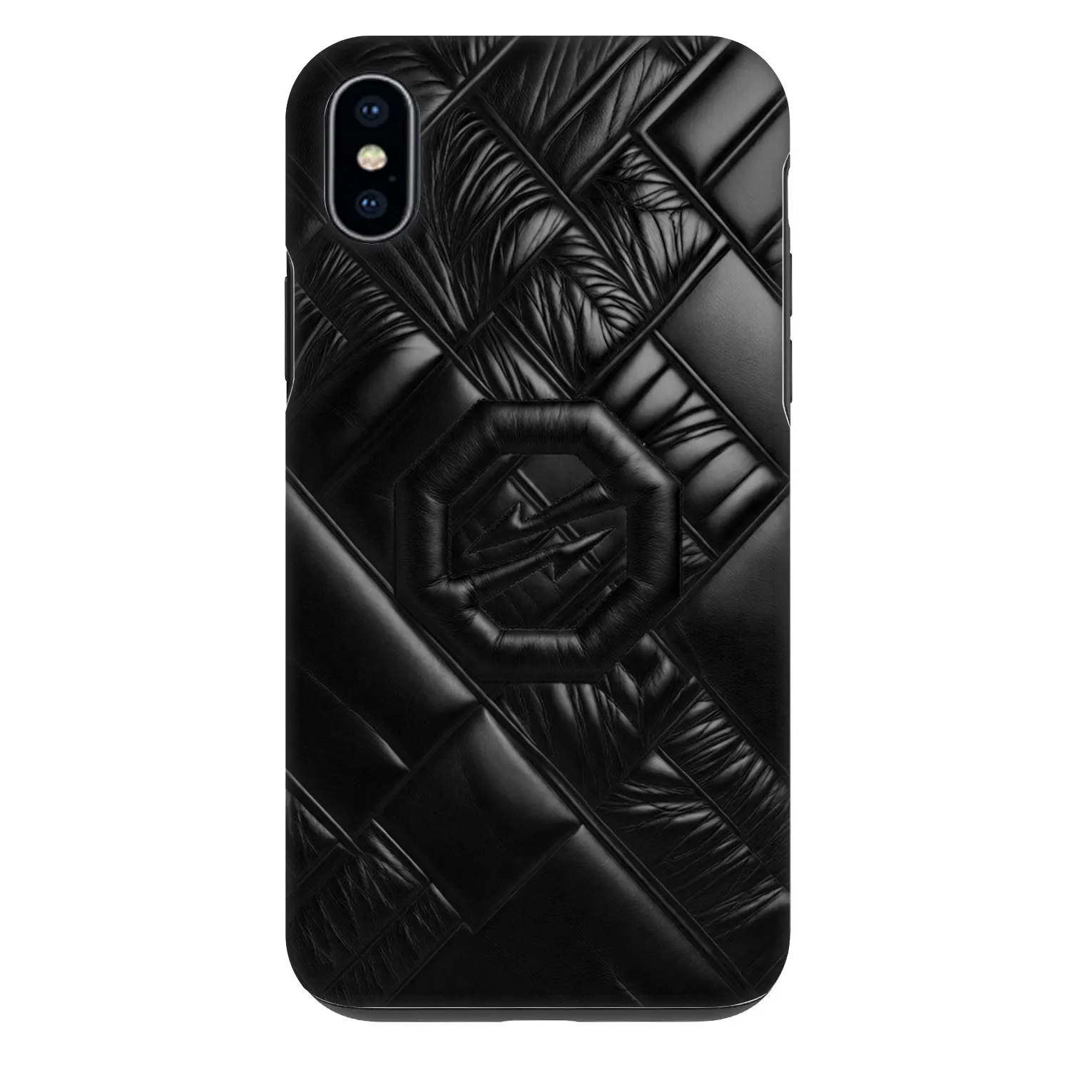 Picasee Fashion Case για Apple iPhone XS Max - OKTAGON - Puffer Blackout