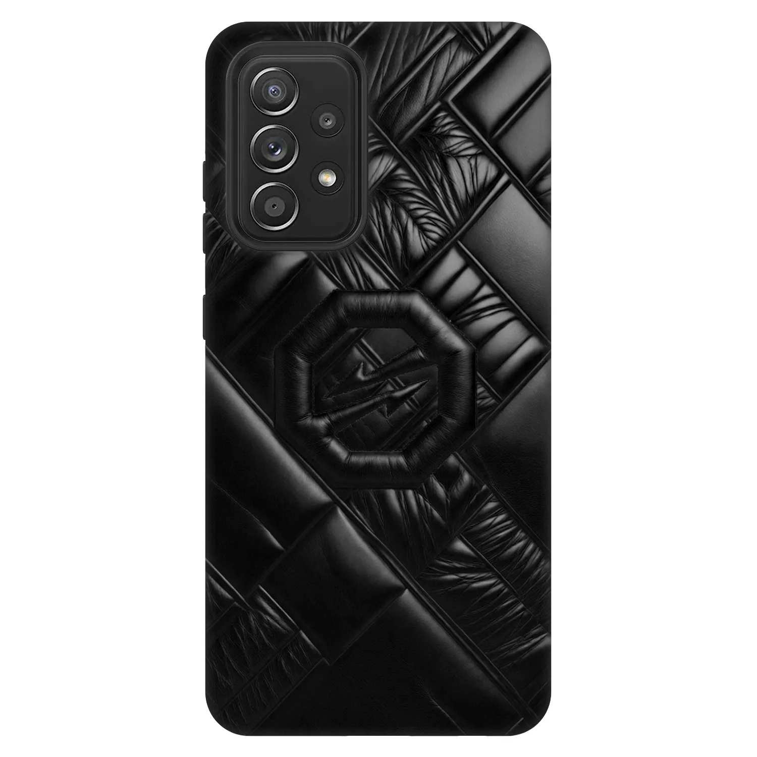 Picasee Fashion Case για Samsung Galaxy A52s 5G A528B - OKTAGON - Puffer Blackout
