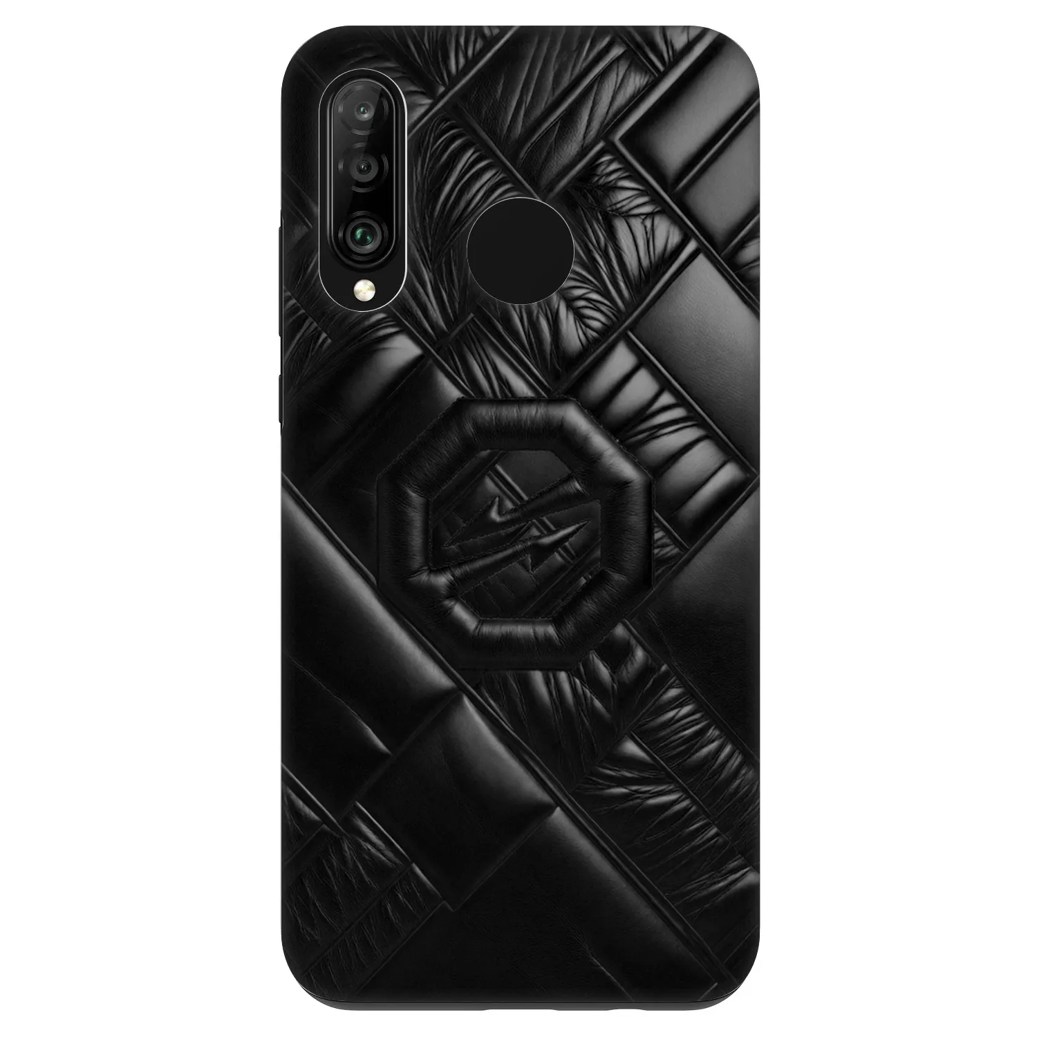 Picasee Fashion Case για Huawei P30 Lite - OKTAGON - Puffer Blackout