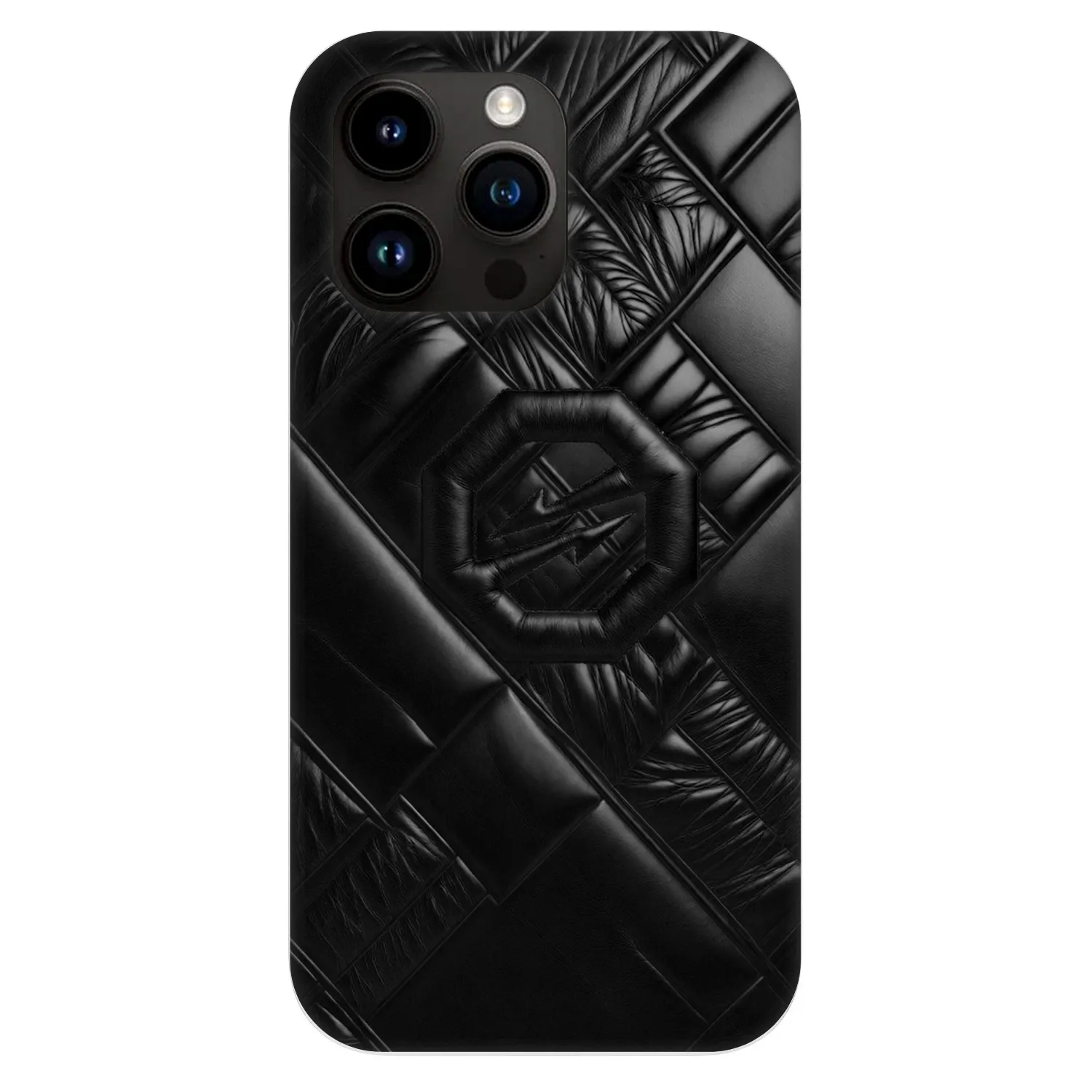 Picasee Fashion Case MagSafe για Apple iPhone 13 Pro - OKTAGON - Puffer Blackout