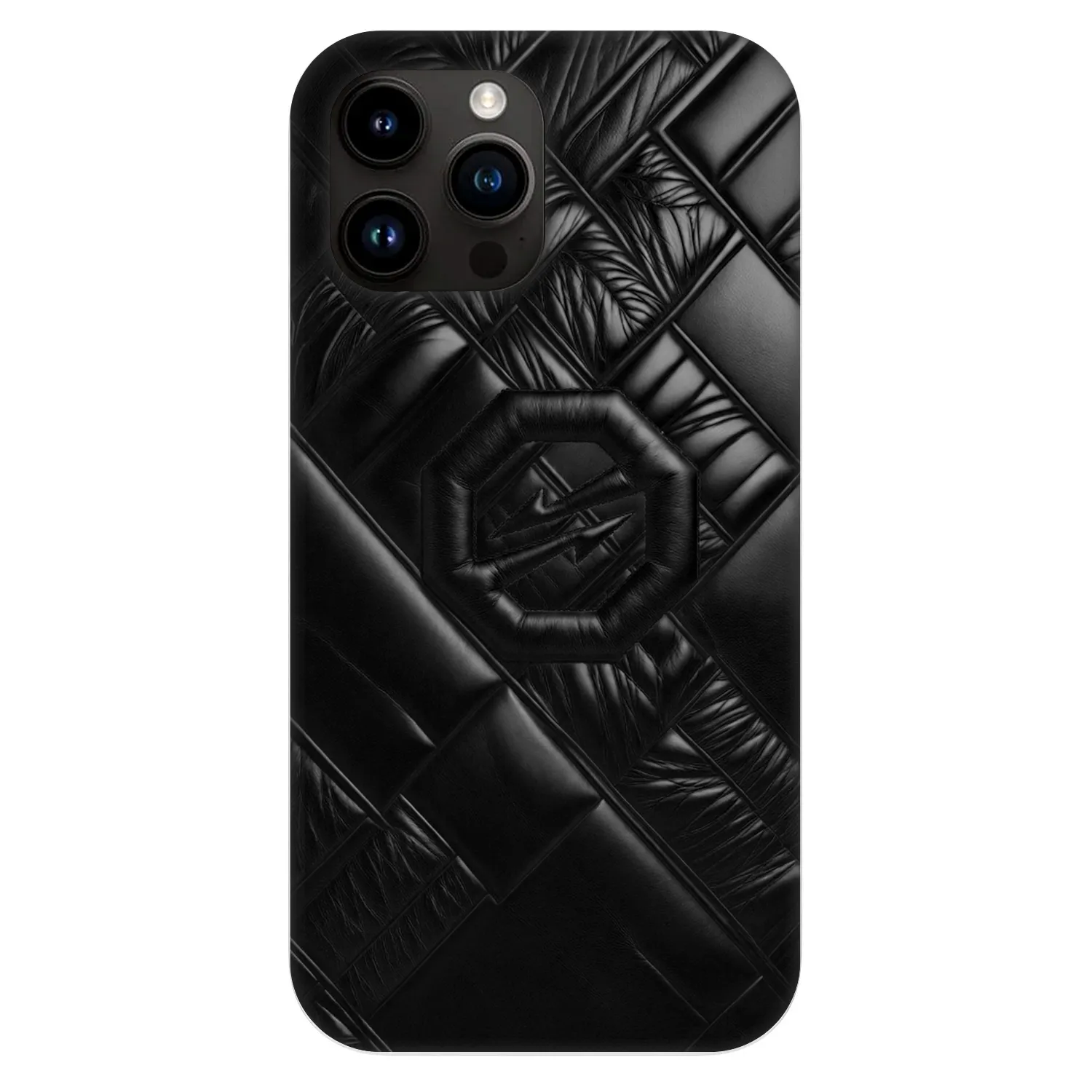 Picasee Fashion Case MagSafe για Apple iPhone 13 Pro Max - OKTAGON - Puffer Blackout
