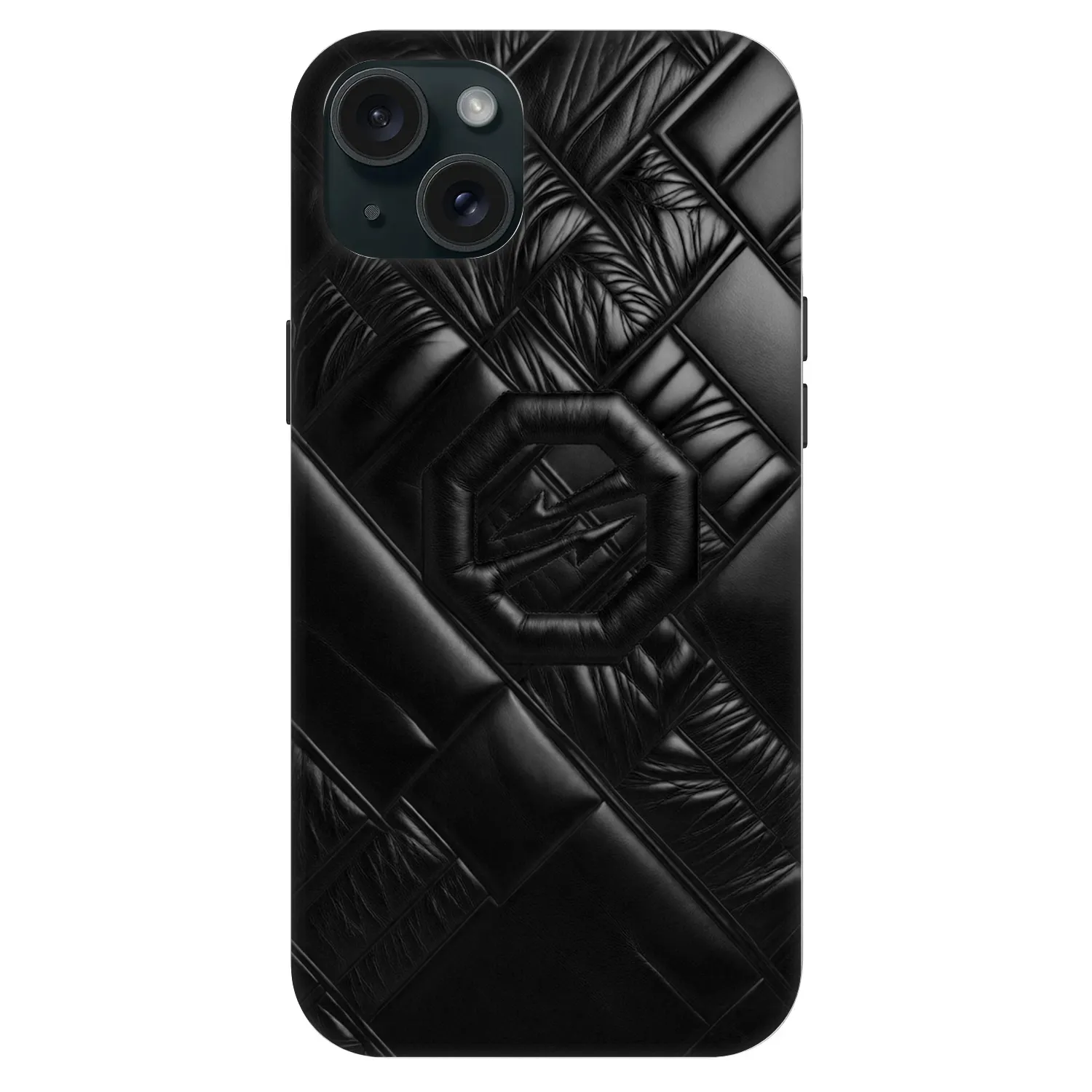 Picasee Fashion Case MagSafe για Apple iPhone 15 Plus - OKTAGON - Puffer Blackout