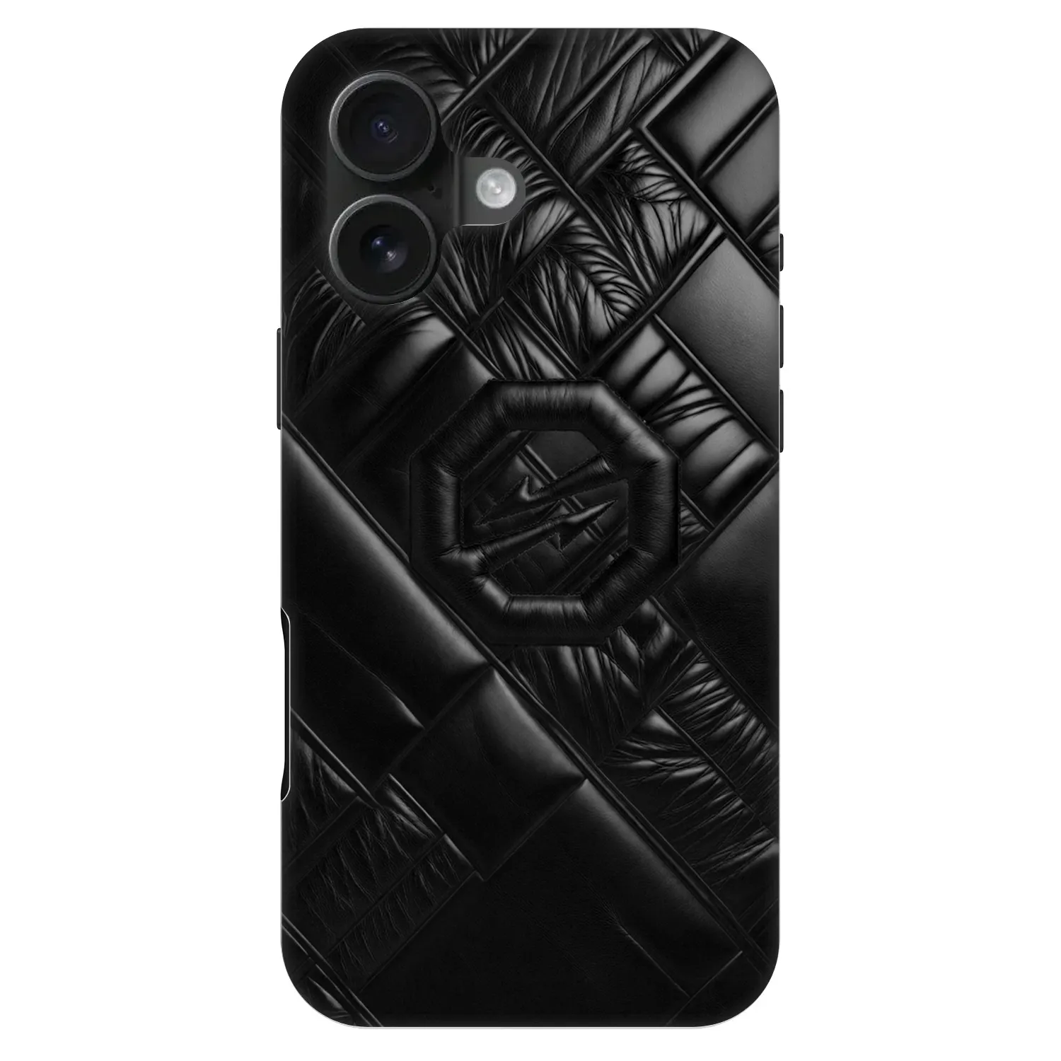 Picasee Fashion Case MagSafe για Apple iPhone 16 - OKTAGON - Puffer Blackout