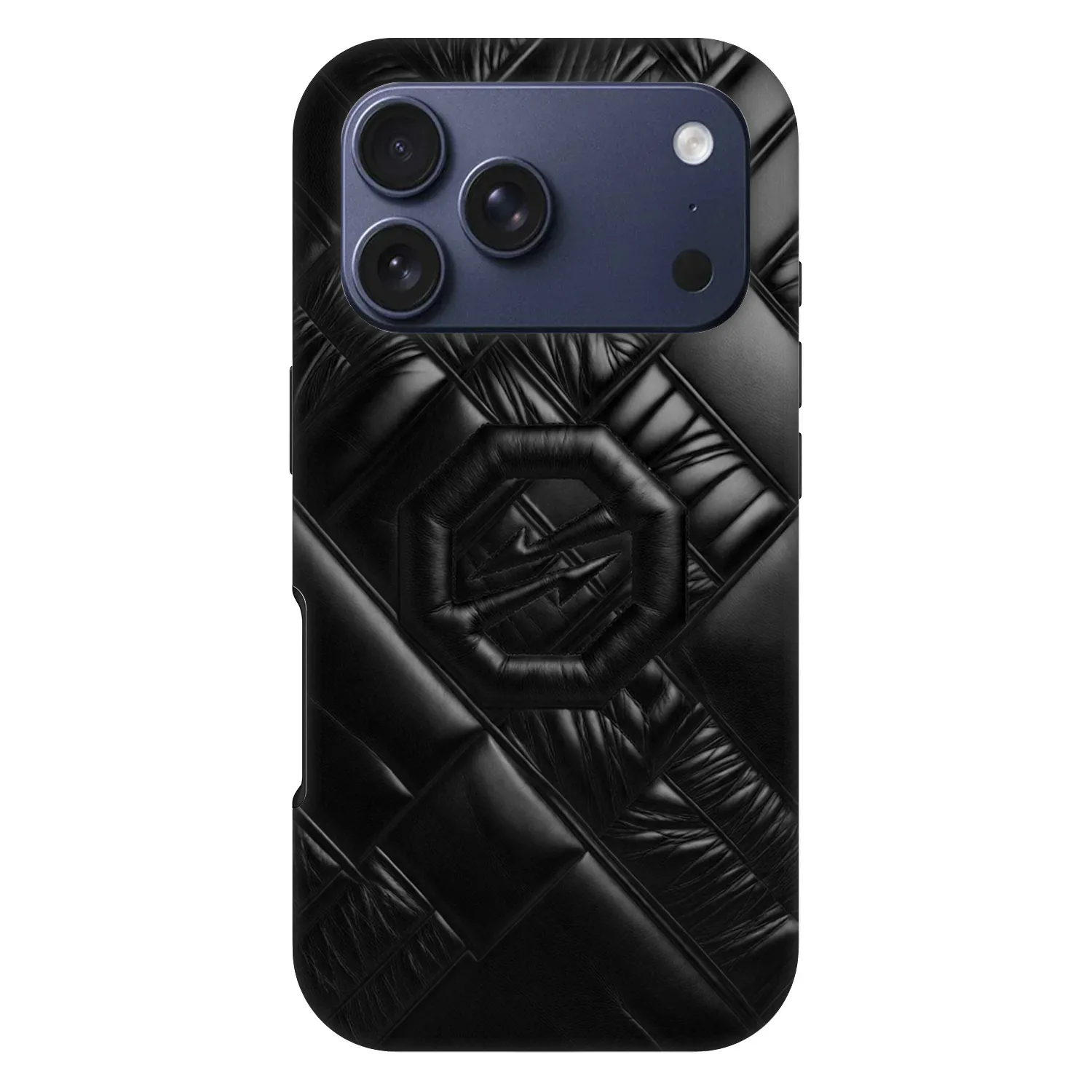 Picasee Fashion Case MagSafe για Apple iPhone 17 Pro - OKTAGON - Puffer Blackout