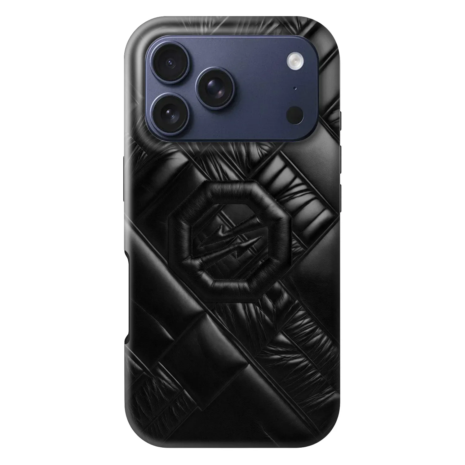 Picasee Fashion Case MagSafe για Apple iPhone 18 Pro - OKTAGON - Puffer Blackout