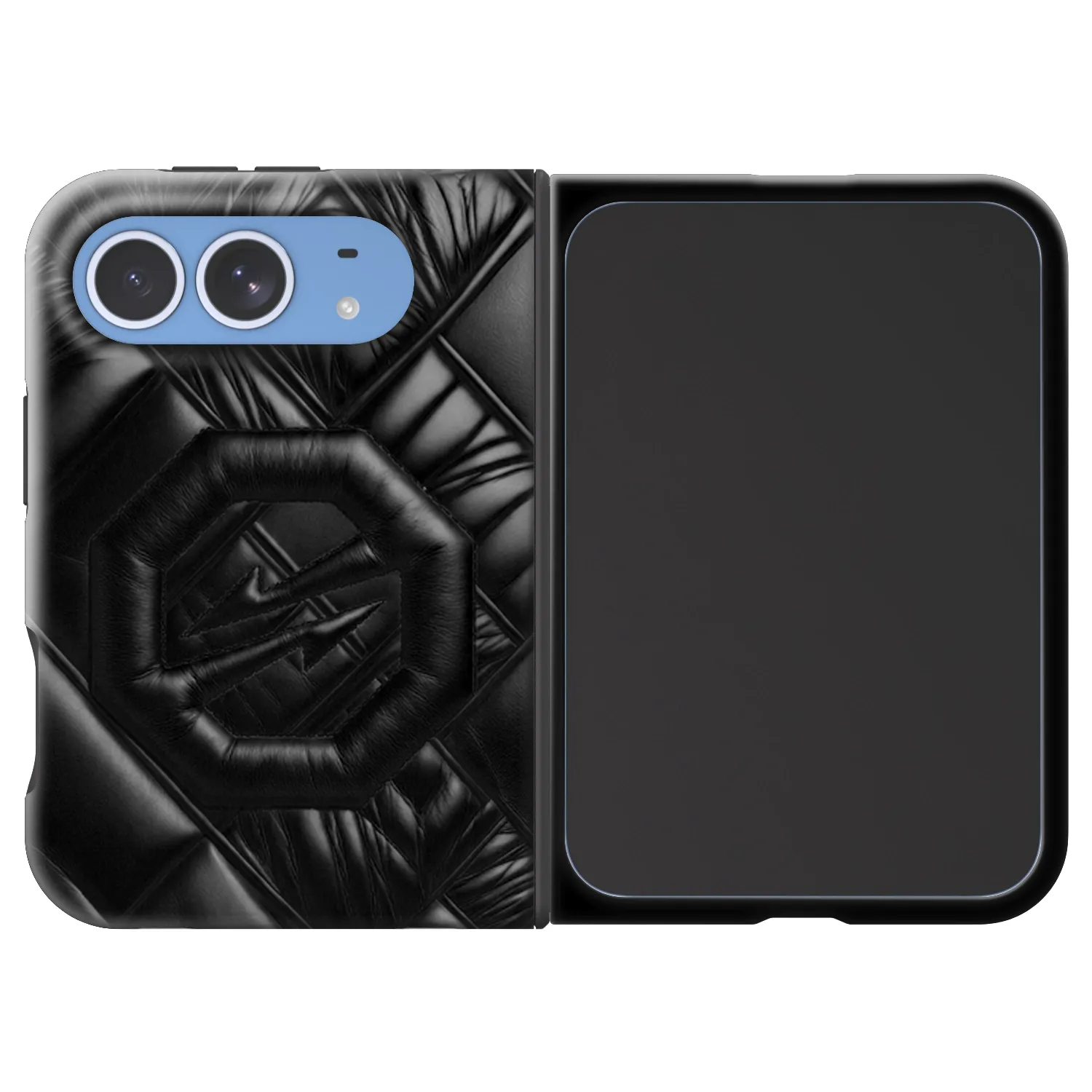 Picasee Fashion Case MagSafe για Apple iPhone Duo - OKTAGON - Puffer Blackout