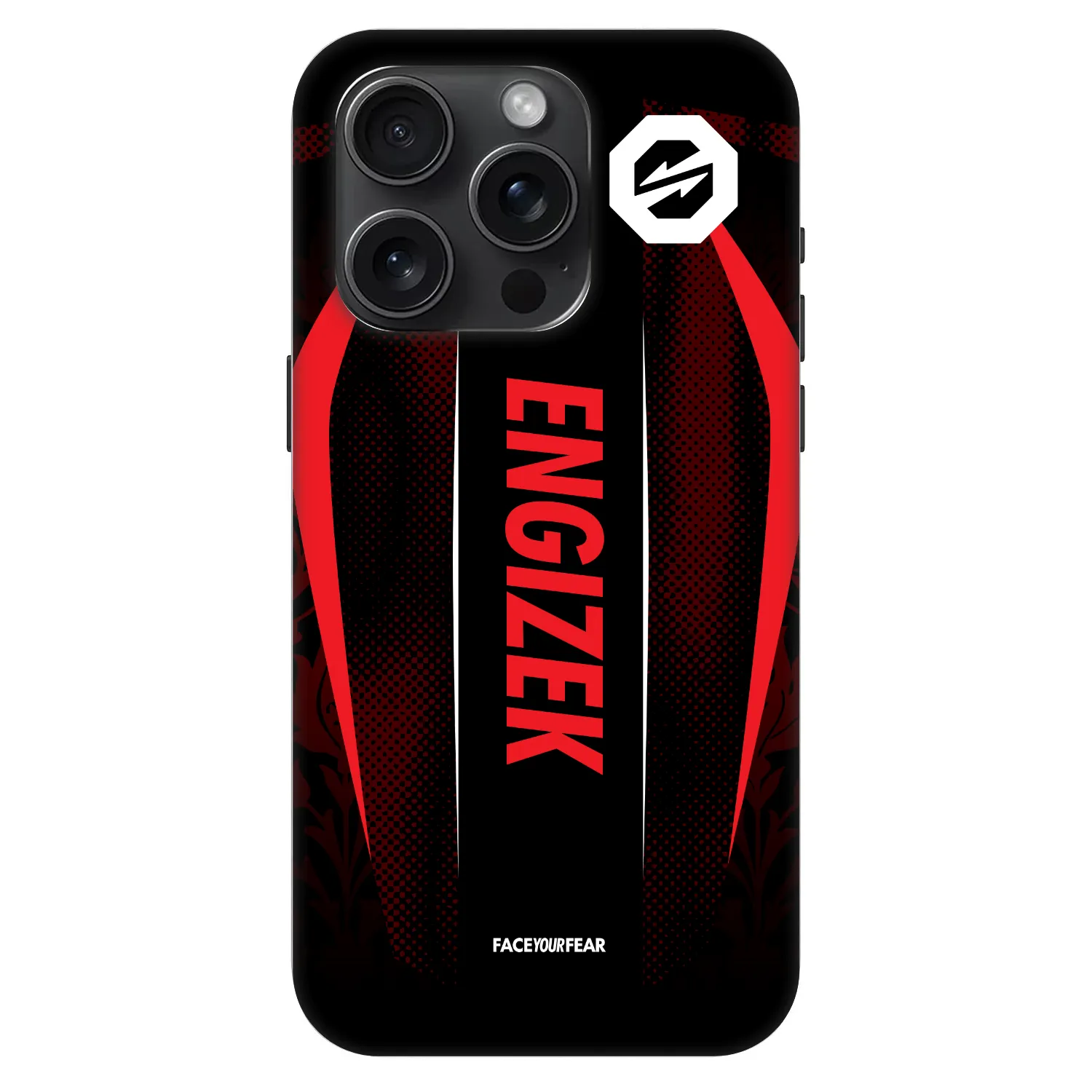 Picasee Fashion Case MagSafe για Apple iPhone 15 Pro - OKTAGON - Engizek Fight Jersey