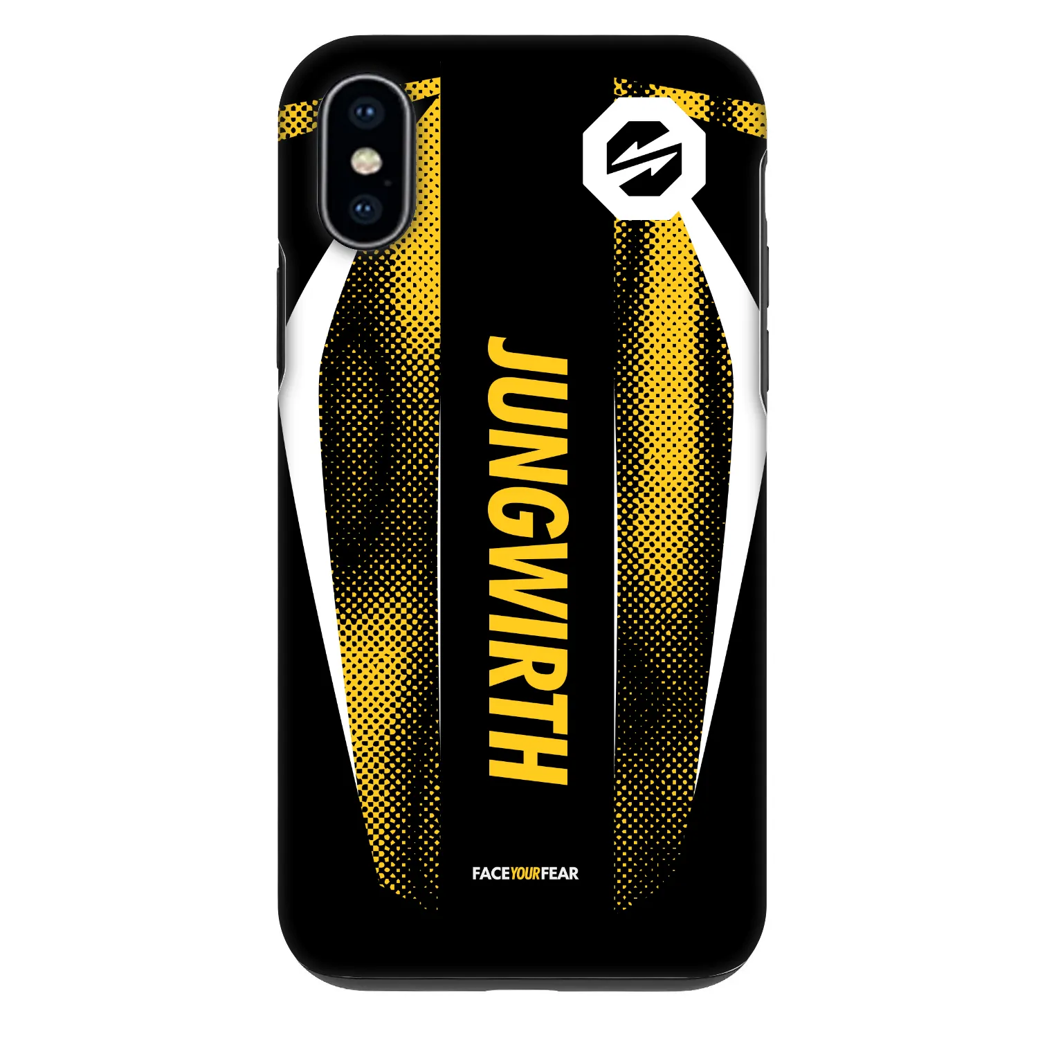 Picasee Fashion Case για Apple iPhone X/XS - OKTAGON - Jungwirth Fight Jersey