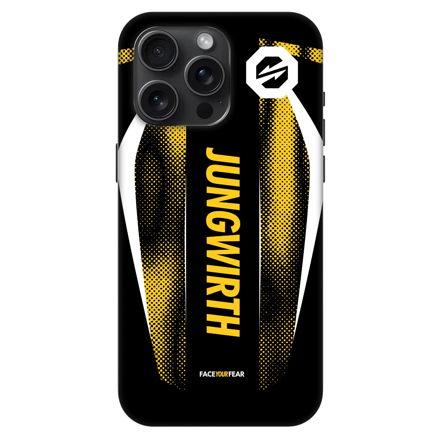Picasee Fashion Case MagSafe για Apple iPhone 15 Pro Max - OKTAGON - Jungwirth Fight Jersey