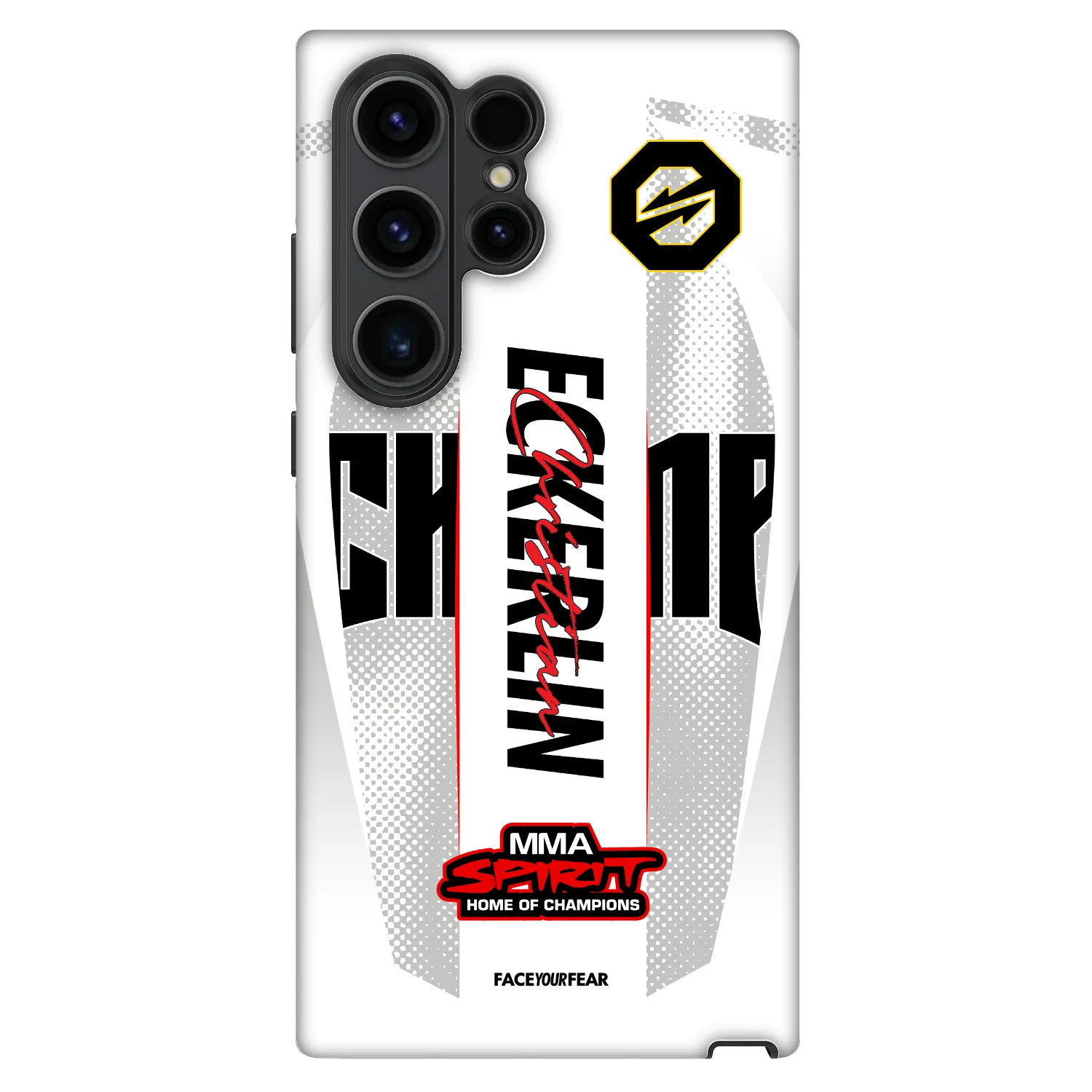 Picasee Fashion Case για Samsung Galaxy S23 Ultra 5G - OKTAGON - Eckerlin Fight Jersey