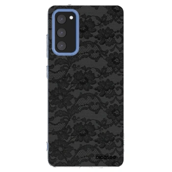 Picasee διαφανής θήκη σιλικόνης Samsung Galaxy S20 FE - Dark Elegance
