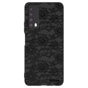 Picasee Μαύρη θήκη σιλικόνης για Huawei P Smart 2021 - Dark Elegance
