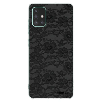 Picasee διαφανής θήκη σιλικόνης Samsung Galaxy M51 M515F - Dark Elegance