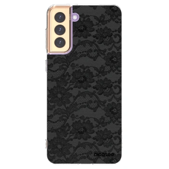 Picasee διαφανής θήκη σιλικόνης Samsung Galaxy S21+ 5G G996F - Dark Elegance