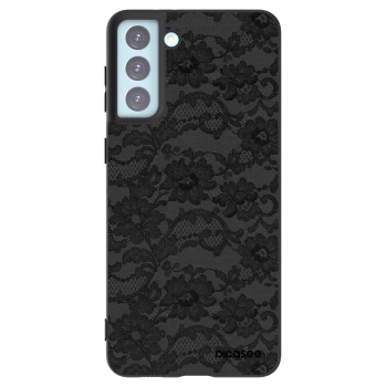 Picasee Μαύρη θήκη σιλικόνης για Samsung Galaxy S21+ 5G G996F - Dark Elegance