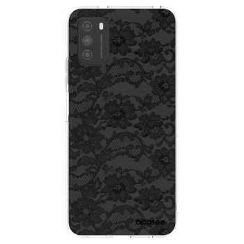 Picasee διαφανής θήκη σιλικόνης Xiaomi Poco M3 - Dark Elegance