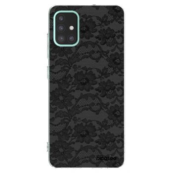 Picasee διαφανής θήκη σιλικόνης Samsung Galaxy M31s - Dark Elegance