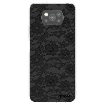 Picasee Μαύρη θήκη σιλικόνης για Xiaomi Poco X3 Pro - Dark Elegance