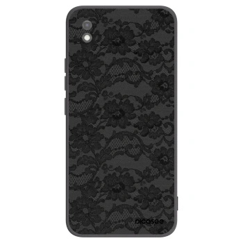 Picasee Μαύρη θήκη σιλικόνης για Xiaomi Redmi 9AT - Dark Elegance