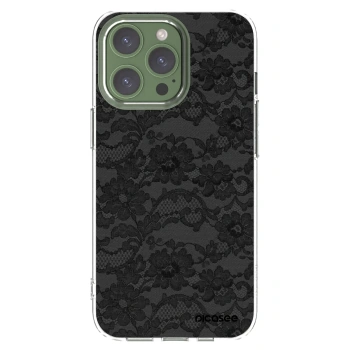 Picasee διαφανής θήκη σιλικόνης Apple iPhone 13 Pro - Dark Elegance