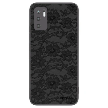 Picasee Μαύρη θήκη σιλικόνης για Xiaomi Redmi Note 10 5G - Dark Elegance