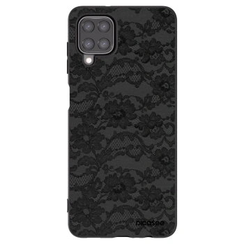 Picasee Μαύρη θήκη σιλικόνης για Samsung Galaxy M12 M127F - Dark Elegance