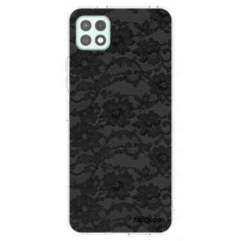 Picasee διαφανής θήκη σιλικόνης Samsung Galaxy A22 A226B 5G - Dark Elegance