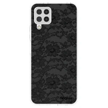 Picasee διαφανής θήκη σιλικόνης Samsung Galaxy A22 A225F 4G - Dark Elegance