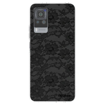 Picasee διαφανής θήκη σιλικόνης Vivo X60 Pro 5G - Dark Elegance