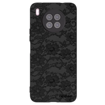 Picasee Μαύρη θήκη σιλικόνης για Huawei Nova 8i - Dark Elegance