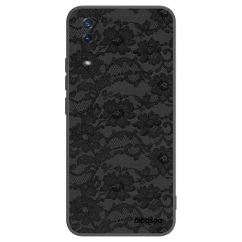 Picasee Μαύρη θήκη σιλικόνης για Vivo Y11s - Dark Elegance