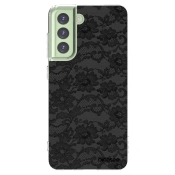 Picasee διαφανής θήκη σιλικόνης Samsung Galaxy S21 FE 5G - Dark Elegance