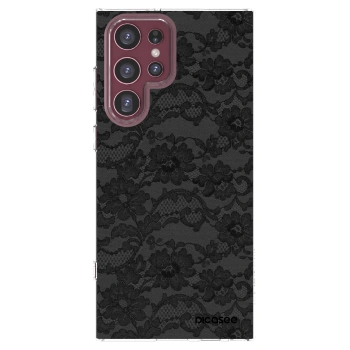 Picasee διαφανής θήκη σιλικόνης Samsung Galaxy S22 Ultra 5G - Dark Elegance